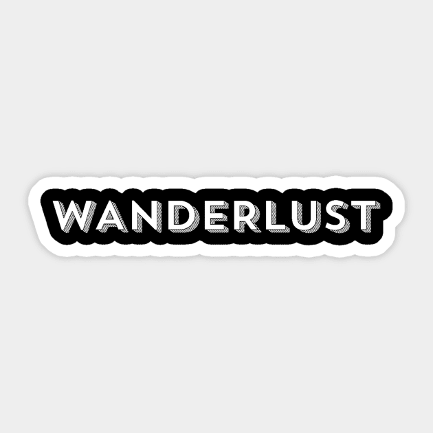 Wanderlust Sticker by ballhard